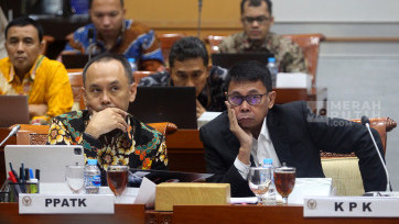 Raker KPK dengan Komisi III DPR Bahas Anggaran Tahun 2025