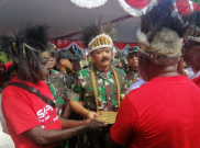 Bukti Cinta ke TNI, Suku Kamoro Papua Hibahkan Tanah Adat untuk Markas Tentara