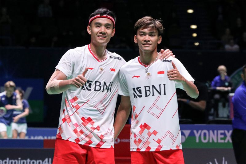 Fajar/Rian Vs Bagas/Fikri di Perempat Final All England 2023