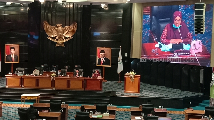 Rapat Paripurna DPRD DKI Jakarta. (Foto: MP/Asropih)