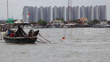 Aksi Nelayan Cabut Pagar Laut Pesisir Laut Kabupaten Tangerang 