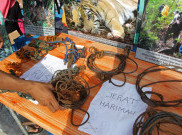 Peringatkan Bahaya Kepunahan Harimau, Relawan Pamerkan Beragam Jerat  