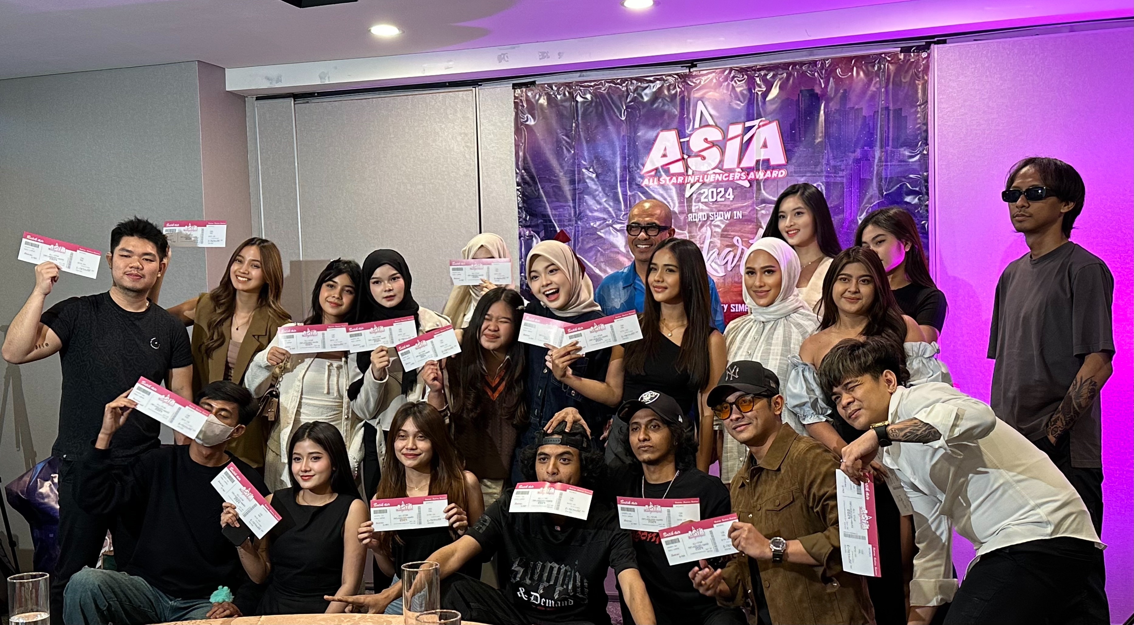 23 Influencer Indonesia Bersaing di ASIA 2024