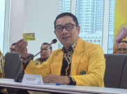 Ridwan Kamil Janji Amankan Airlangga Setelah Resmi Masuk Golkar