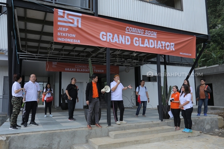 Grand Gladiator yang akan menjadi ikon JSI Resort (MP/Rizki Fitrianto)