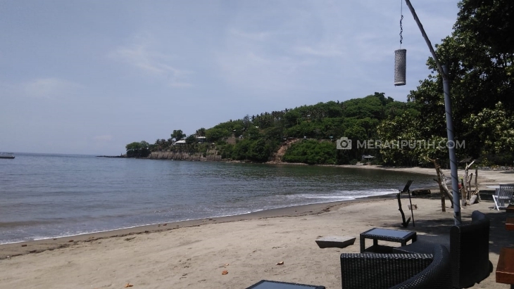 Pantai Senggigi, spot terbaik menikmati sunset di Lombok Barat (MP/Muchammad Yani)