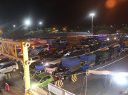 153 Ribu Pemudik Menyeberang ke Bakauheni Lampung