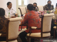 Jokowi Bahas Soal Reshuflle di Depan Pimpinan MPR
