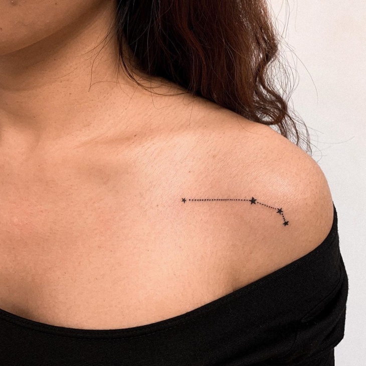 Rasi bintang Aries. (Foto Instagram/ @tattooist.vita) 