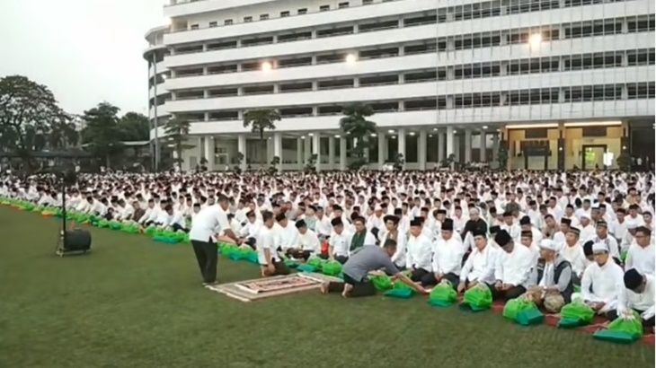 Jemaah keluarga besar TNI AD