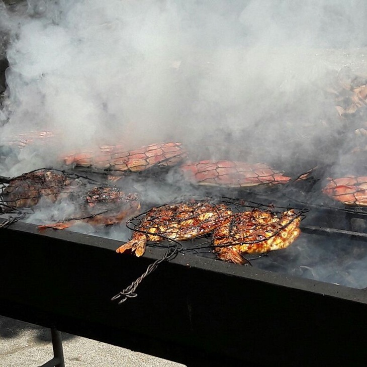 Ikan bakar Pantai Nipah. (Foto: misslombok_turah)