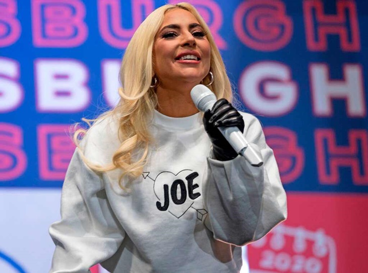 Hadir di Kampanye Biden, Lady Gaga: Pilih Seperti Hidupmu Tergantung Padanya