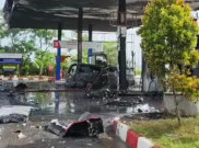 SPBU Cuplik Sukoharjo Meledak, 1 Mobil Hangus Terbakar