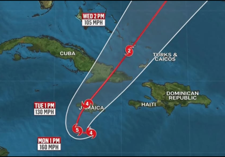  Badai Melissa Mengamuk di Jamaika, Disebut Badai Terkuat di 2025