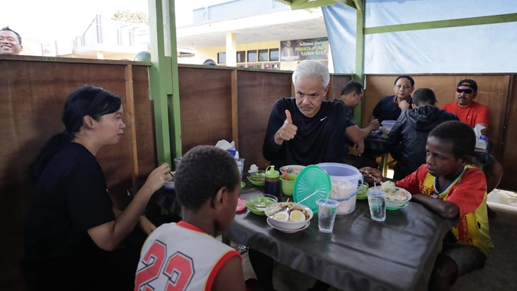 Harapan Anak Muda Merauke ketika Bertemu Ganjar