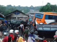 Kecelakaan Beruntun di Puncak, Bus Pariwisata Tabrak 15 Mobil, 8 Motor