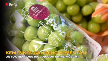 Kemenkes Gandeng Kementan untuk Respons Isu Anggur Shine Muscat