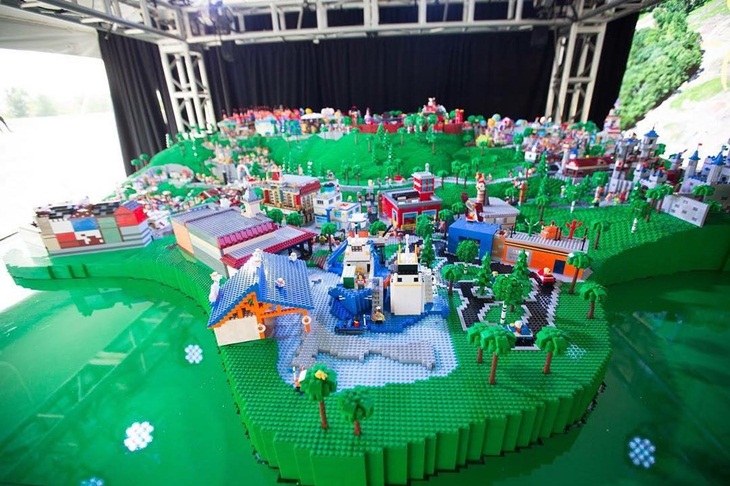 Maket Legoland Newyork. (Foto: instagram.com/legoland.newyork)