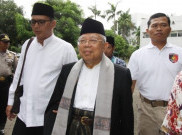 Berkunjung ke Bengkulu, Ma'ruf Amin Sindir Statement 2030 Indonesia Bubar