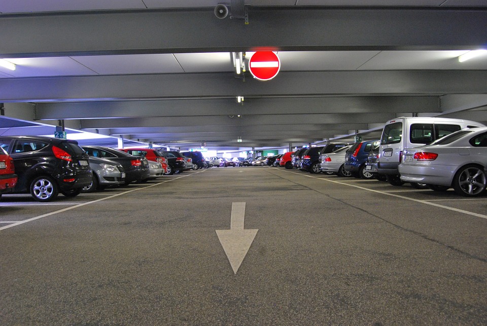 Ilustrasi tempat parkir