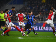 Gol Penalti Inter Berujung Kekalahan Pertama Arsenal di Liga Champions