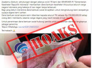 [HOAKS atau FAKTA]: Kemenkes Beri Bantuan Rp 150 Juta untuk TKI