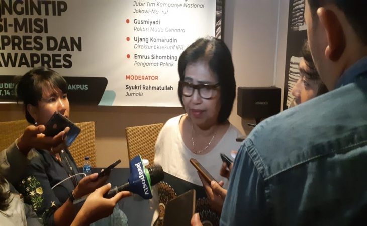 TKN KIK Belum Tentukan Posisi Yenny Wahid di Timses Jokowi