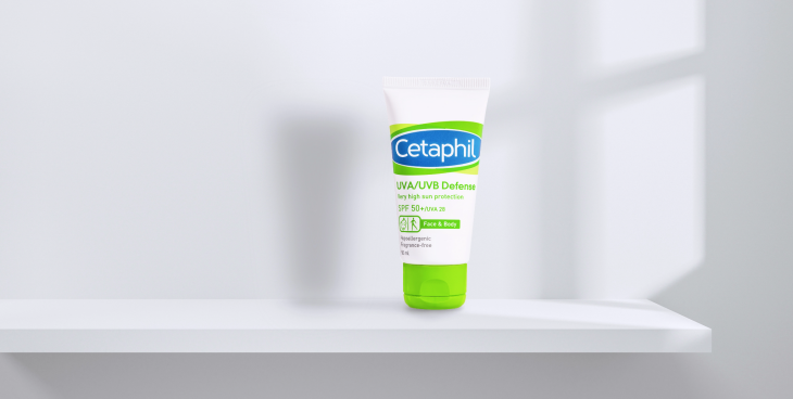 Cetaphil UVA/UVB Defense. (Foto: cetaphil.co.id)