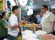 Blusukan di Pasar Suka Ramai Medan, Mendag Pastikan Harga Bahan Pokok Terkendali