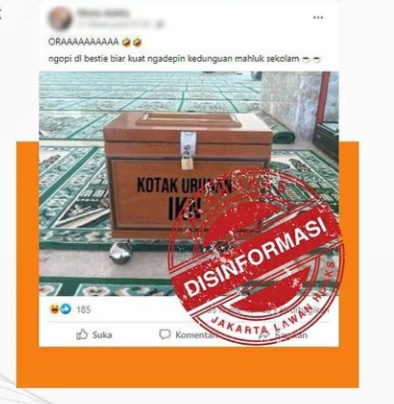 [HOAKS atau FAKTA]: Uang Kotak Amal untuk Pembangunan IKN