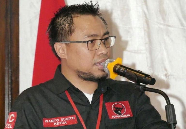 Ketua DPC PDI Perjuangan (PDIP) Kota Tangerang Selatan Wanto Sugito