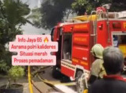 Asrama Polisi Kalideres Ludes Terbakar, Penyebabnya masih Misteri