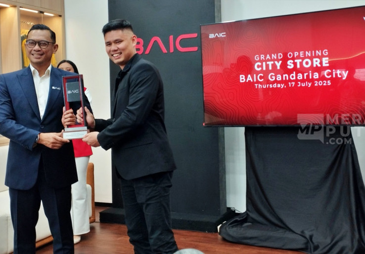 BAIC Resmikan Dealer 1S Pertama di Jakarta Lewat City Store Gandaria City