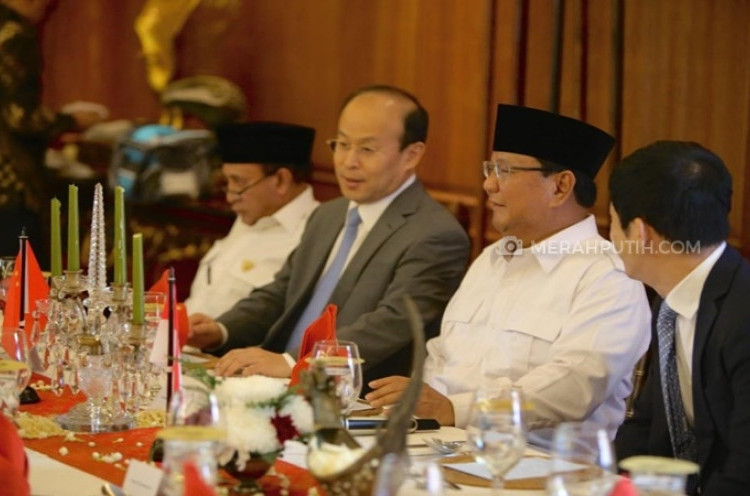 Duta Besar China Kunjungi Capres Prabowo Subianto di Hambalang