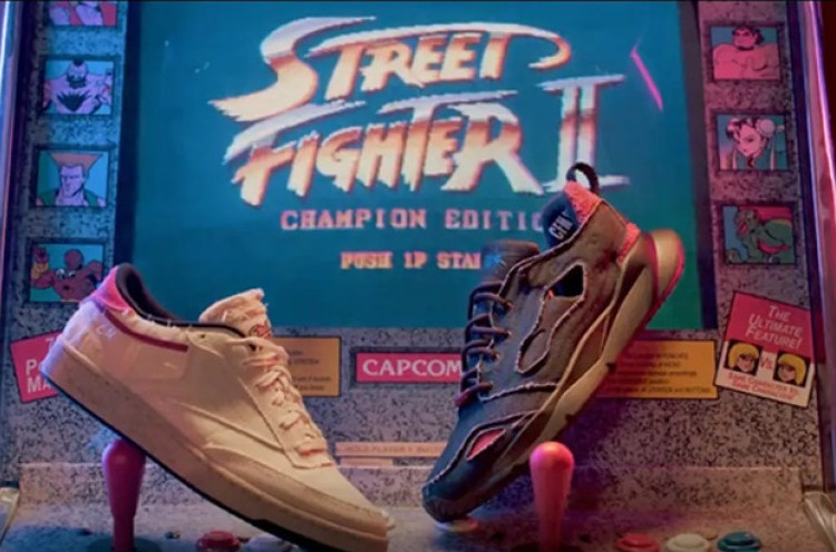 Reebok x Capcom Hadirkan Sneakers Unik 'Street Fighter 6'