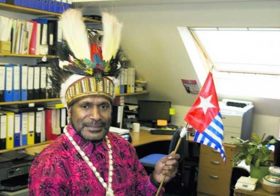 Tokoh separatis Papua Barat Benny Wenda