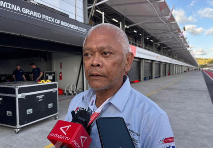 Podium Sprint Race MotoGP Indonesia di Mandalika di Tempat yang Berbeda