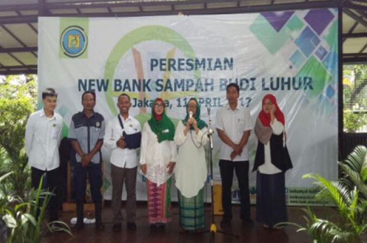 Universitas Budi Luhur Dirikan New Bank Sampah 