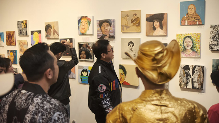 Bandung Art Month Dibuka, Pamerkan Kehadiran Wajah 