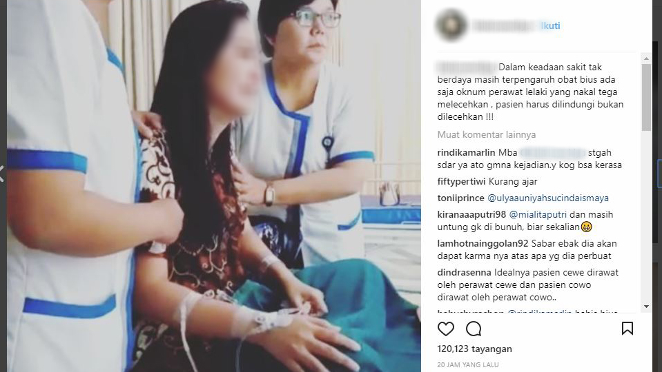 Viral, Pasien Cantik Nangis Dilecehkan Perawat Rumah Sakit Saat Dibius
