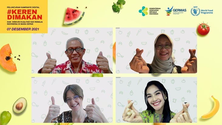 Kampanye ‘Keren Dimakan’ Ajak Generasi Muda Konsumsi Makanan Sehat
