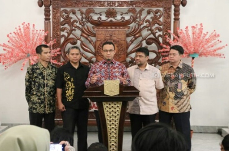 Digeruduk Buruh KSPI, Gubernur Anies Singgung Rumah DP 0 Rupiah
