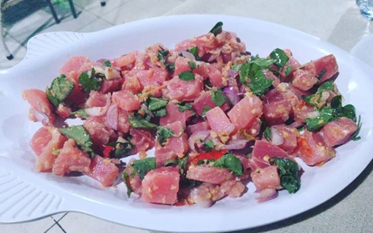 Gohu Tuna, Sashimi Segar ala Manado