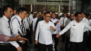 Gubernur Lemhannas Dampingi Peserta P4N Pelajari Pencegahan Korupsi di KPK