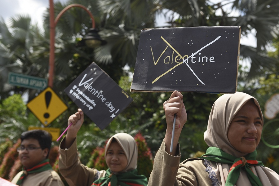 Puluhan Siswa SMP Muhammadiyah 2 Tolak Perayaan Valentine