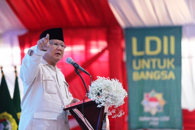 Capres Nomor Urut 02 Prabowo Subianto