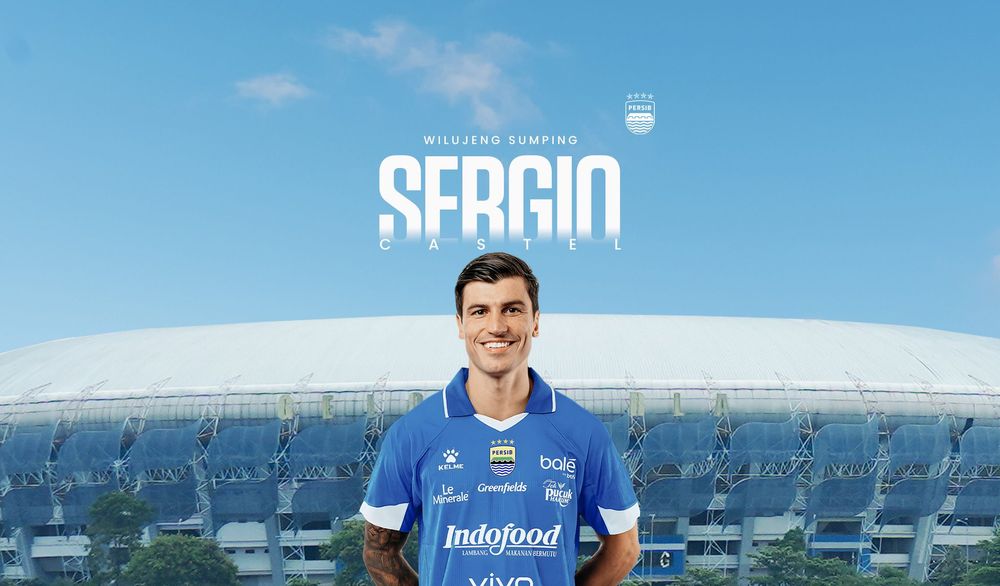 Resmi, Persib Bandung Kontrak Sergio Castel Setengah Musim