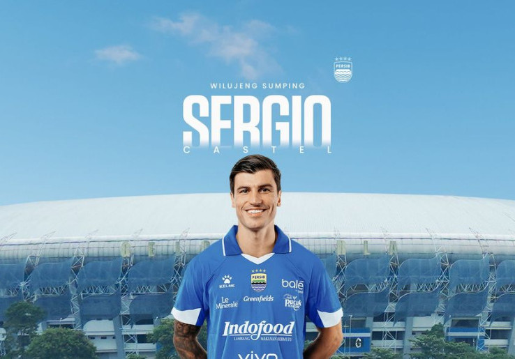 Resmi, Persib Bandung Kontrak Sergio Castel Setengah Musim
