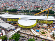 Mengintip Kemegahan Proyek Stasiun Tanah Abang Baru Segera Rampung