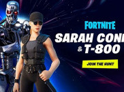 Fortnite Datangkan Sarah Connor dan T-800 dari Film Terminator